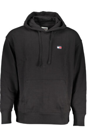TOMMY HILFIGER FELPA SENZA ZIP UOMO NERO