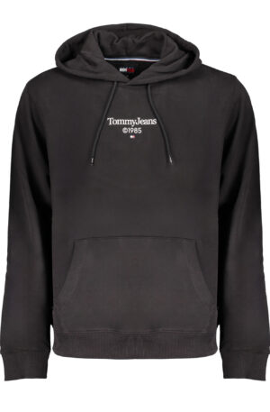 TOMMY HILFIGER FELPA SENZA ZIP UOMO NERO