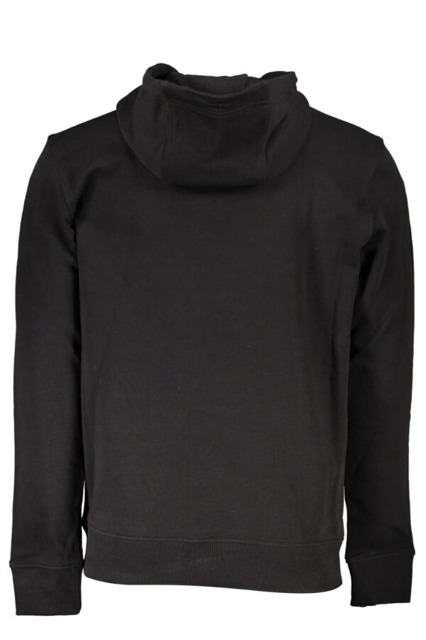 TOMMY HILFIGER FELPA SENZA ZIP UOMO NERO - immagine 2