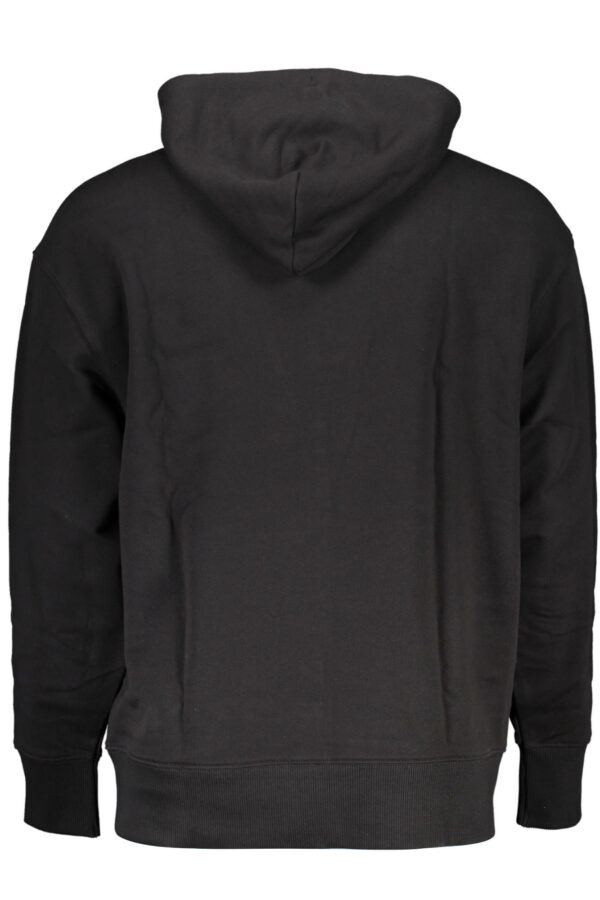 TOMMY HILFIGER FELPA SENZA ZIP UOMO NERO - immagine 2