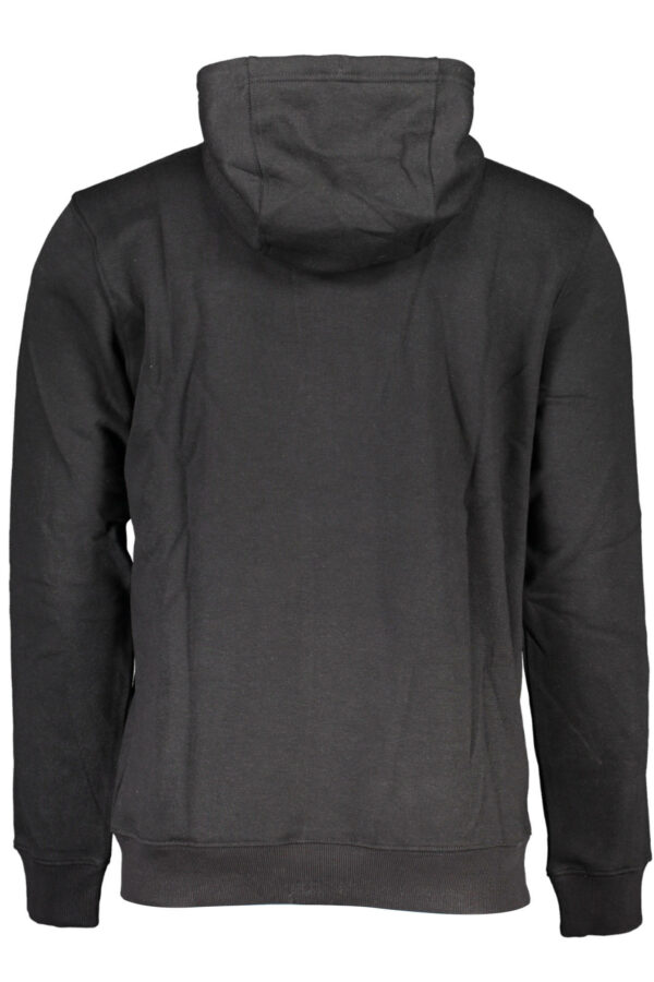 TOMMY HILFIGER FELPA SENZA ZIP UOMO NERO - immagine 2