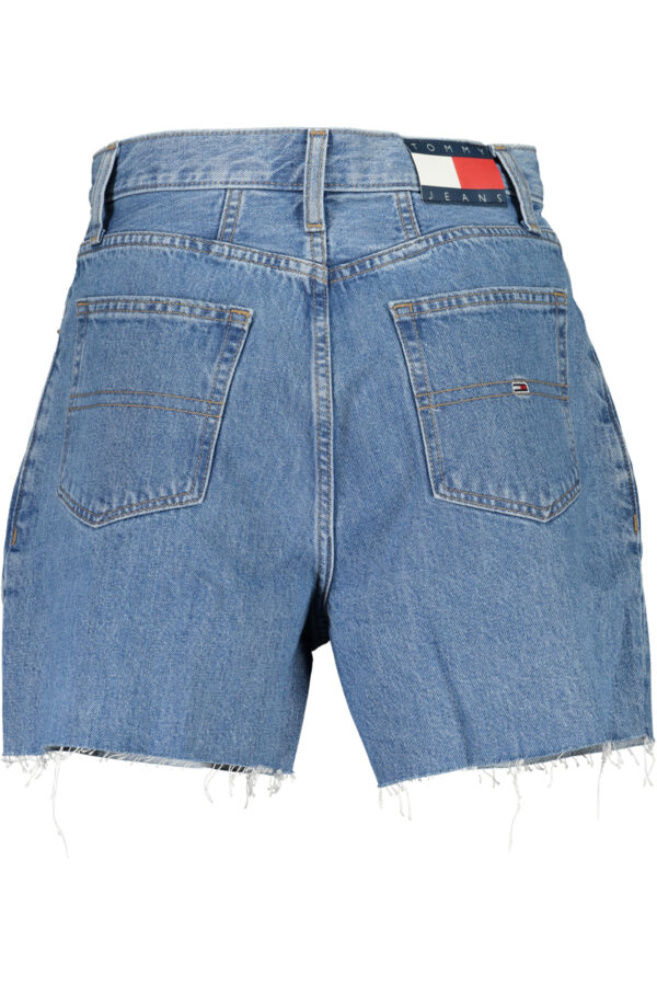 TOMMY HILFIGER JEANS SHORT DONNA BLU - immagine 2