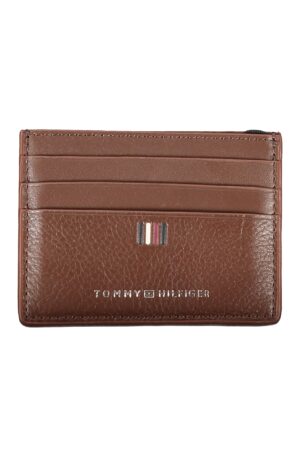 TOMMY HILFIGER PORTAFOGLIO UOMO MARRONE