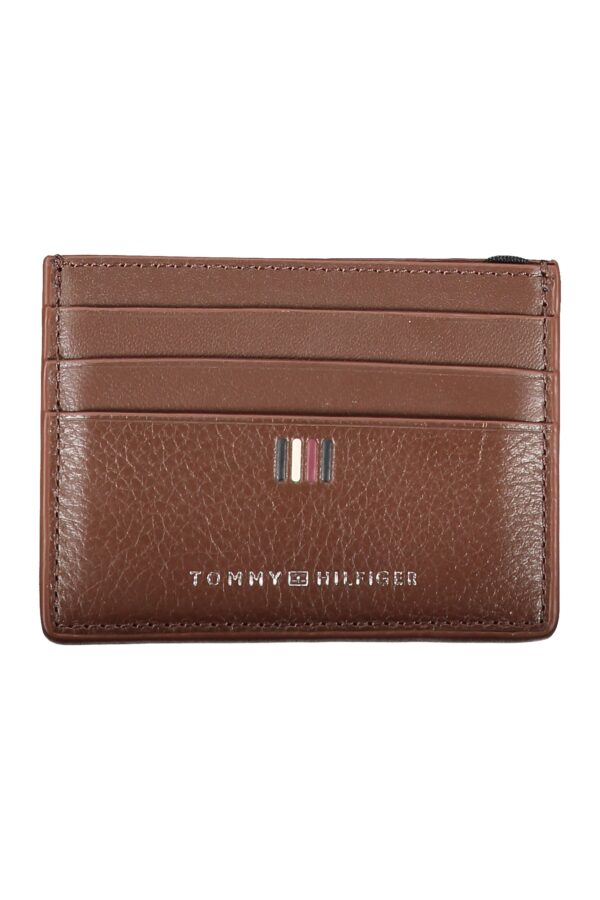 TOMMY HILFIGER PORTAFOGLIO UOMO MARRONE