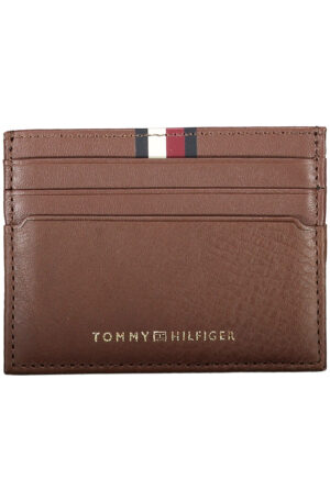 TOMMY HILFIGER PORTAFOGLIO UOMO MARRONE