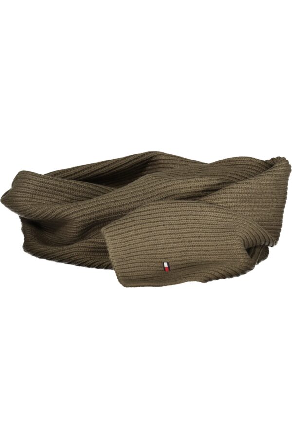 TOMMY HILFIGER SCIARPA UOMO VERDE - immagine 2