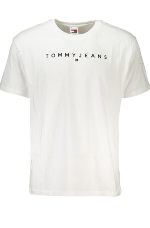 TOMMY HILFIGER T-SHIRT MANICHE CORTE UOMO BIANCO