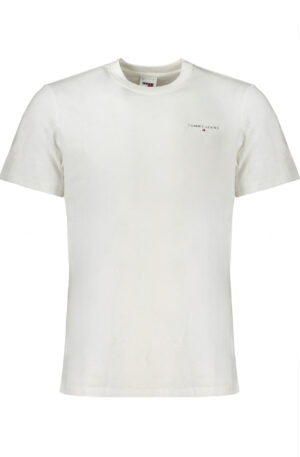 TOMMY HILFIGER T-SHIRT MANICHE CORTE UOMO BIANCO