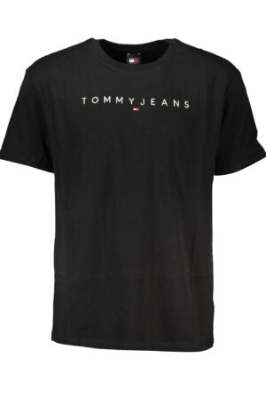 TOMMY HILFIGER T-SHIRT MANICHE CORTE UOMO NERO