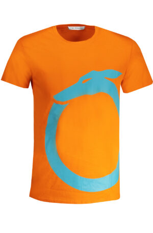 TRUSSARDI T-SHIRT MANICHE CORTE UOMO ARANCIO