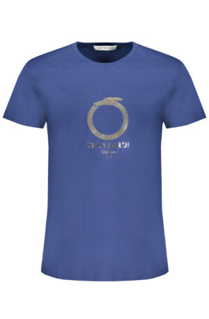 TRUSSARDI T-SHIRT MANICHE CORTE UOMO BLU