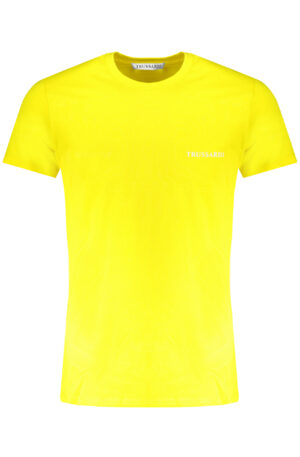 TRUSSARDI T-SHIRT MANICHE CORTE UOMO GIALLO
