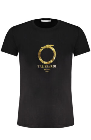 TRUSSARDI T-SHIRT MANICHE CORTE UOMO NERO