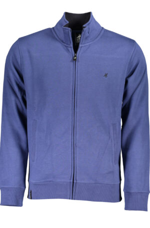 U.S. GRAND POLO FELPA CON ZIP UOMO BLU