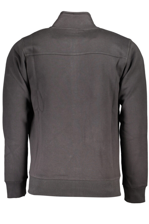 U.S. GRAND POLO FELPA CON ZIP UOMO GRIGIO - immagine 2