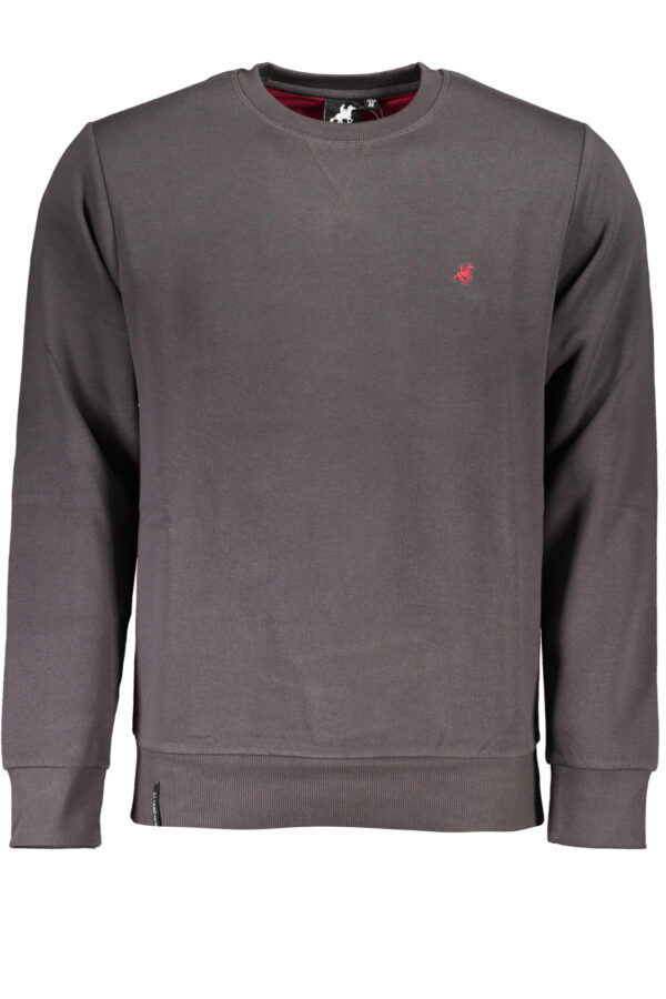 U.S. GRAND POLO FELPA SENZA ZIP UOMO GRIGIO