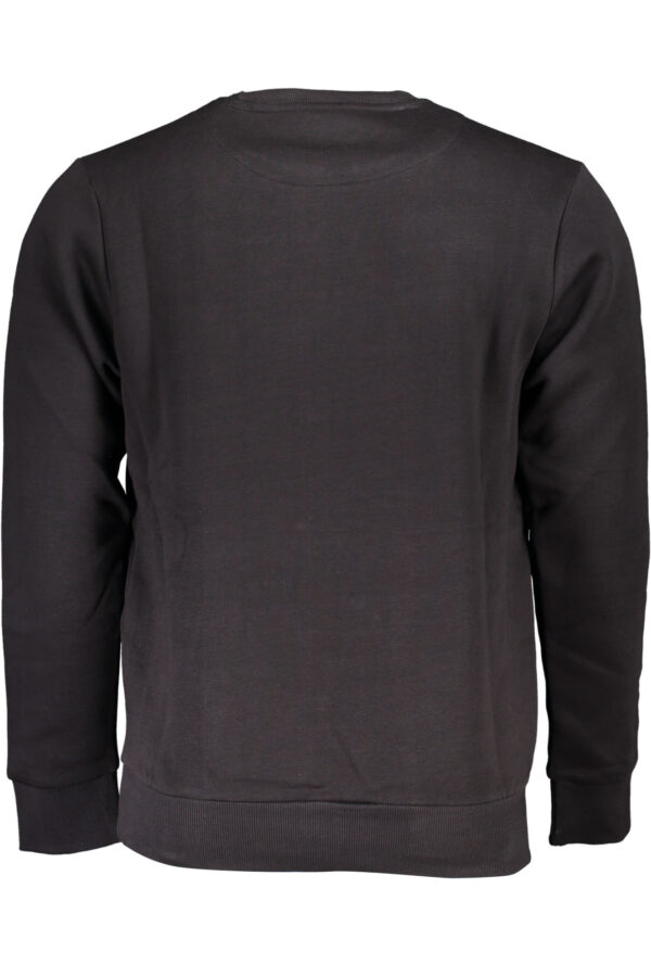 U.S. GRAND POLO FELPA SENZA ZIP UOMO NERO - immagine 2