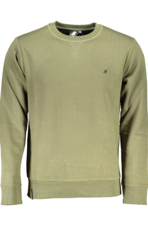 U.S. GRAND POLO FELPA SENZA ZIP UOMO VERDE