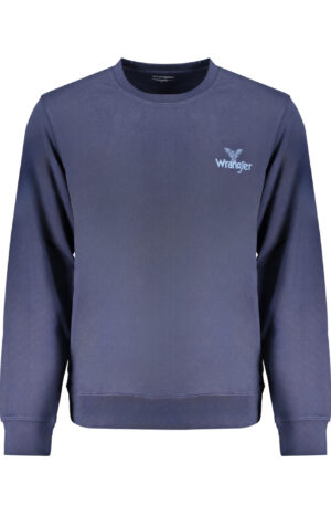 WRANGLER FELPA SENZA ZIP UOMO BLU