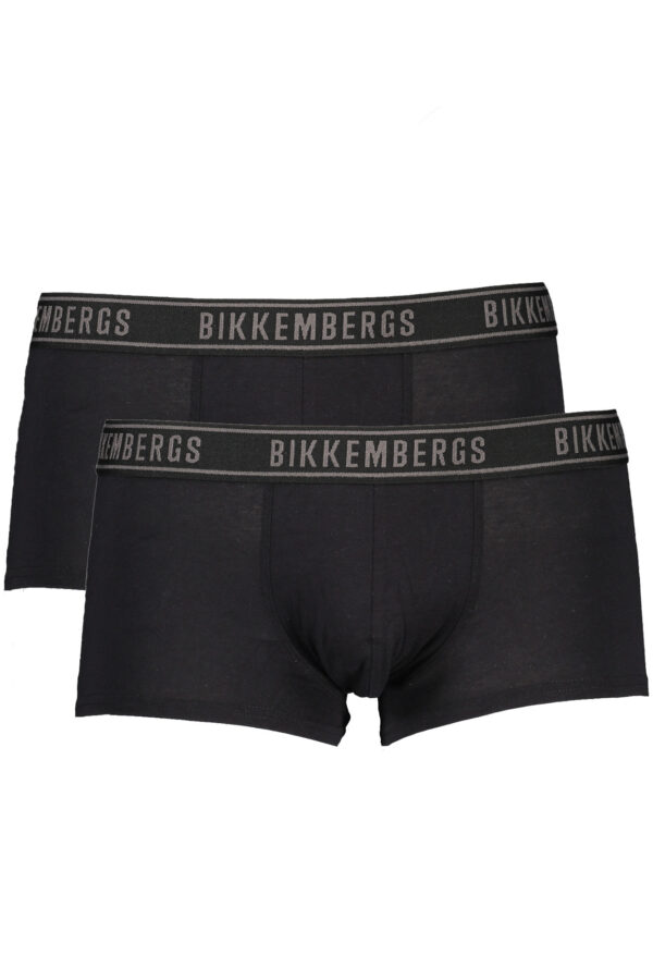 BIKKEMBERGS BOXER UOMO NERO