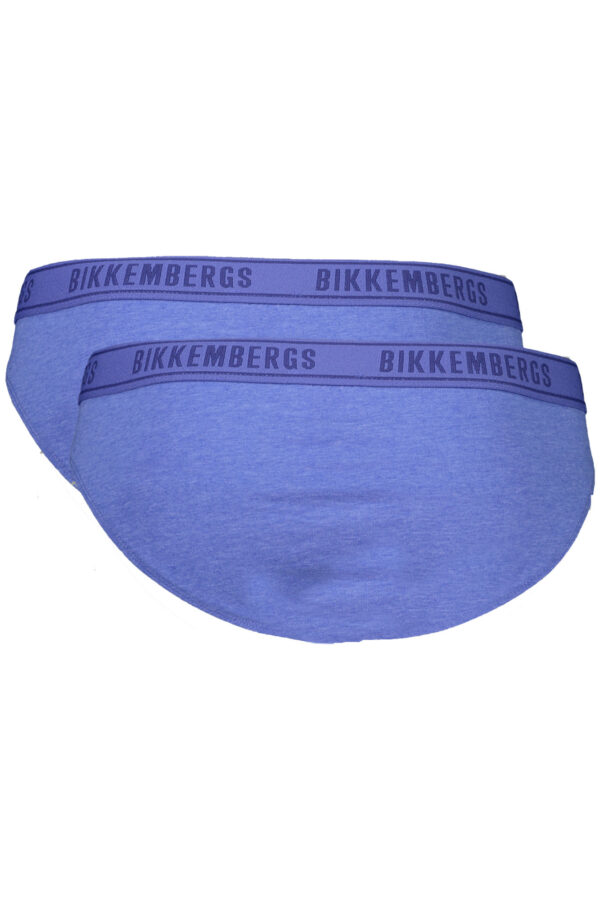 BIKKEMBERGS SLIP UOMO BLU - immagine 2