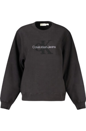 CALVIN KLEIN FELPA SENZA ZIP DONNA NERO