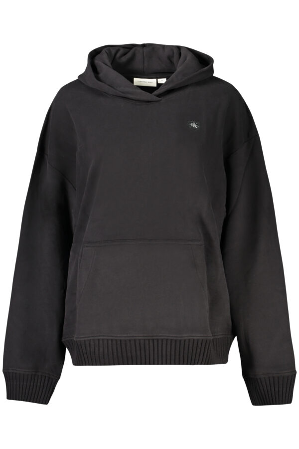 CALVIN KLEIN FELPA SENZA ZIP DONNA NERO
