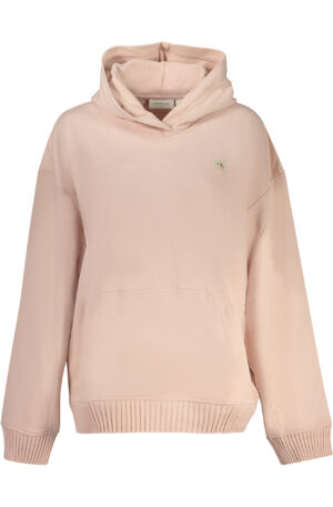 CALVIN KLEIN FELPA SENZA ZIP DONNA ROSA