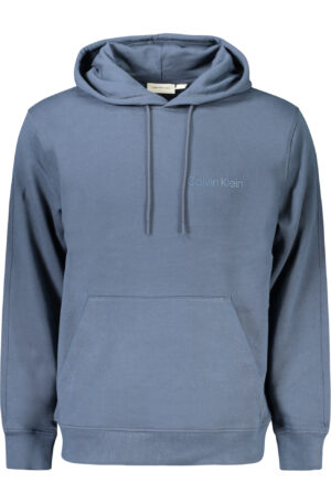 CALVIN KLEIN FELPA SENZA ZIP UOMO BLU