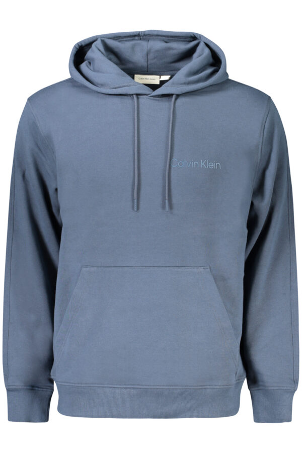 CALVIN KLEIN FELPA SENZA ZIP UOMO BLU