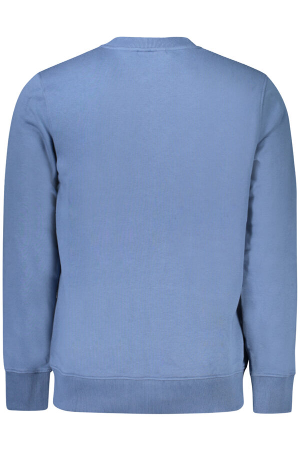 CALVIN KLEIN FELPA SENZA ZIP UOMO BLU - immagine 2