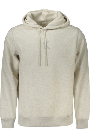 CALVIN KLEIN FELPA SENZA ZIP UOMO GRIGIO