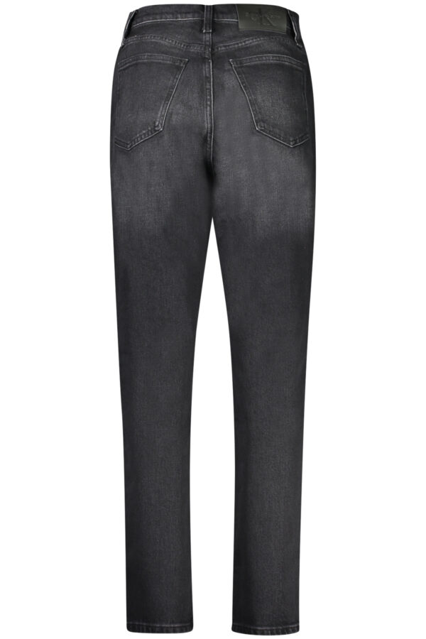 CALVIN KLEIN JEANS DENIM DONNA NERO - immagine 2