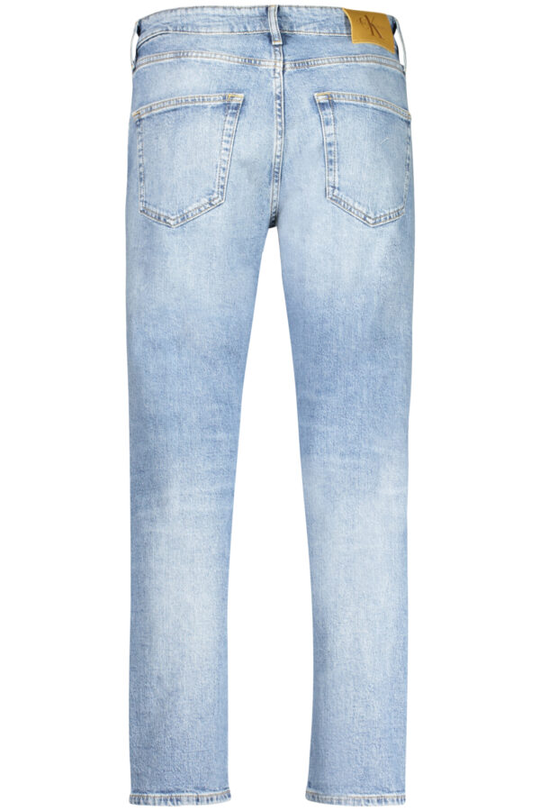 CALVIN KLEIN JEANS DENIM UOMO AZZURRO - immagine 2