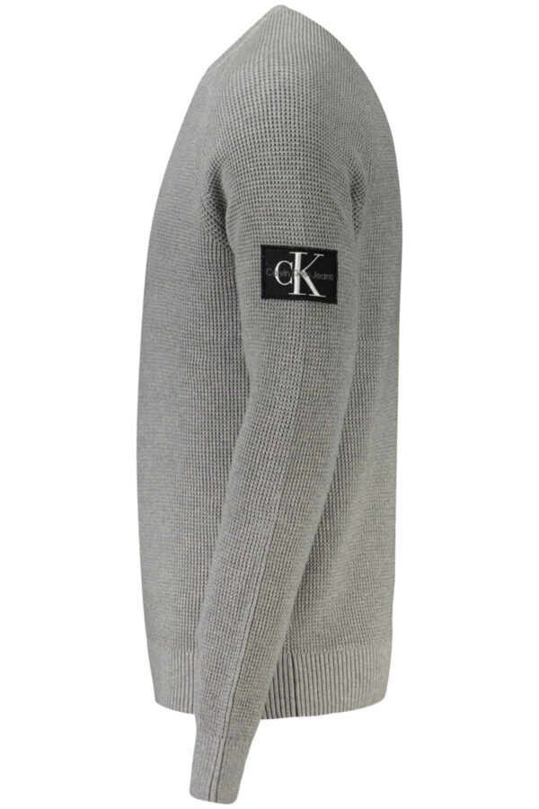 CALVIN KLEIN MAGLIA UOMO GRIGIO - immagine 3