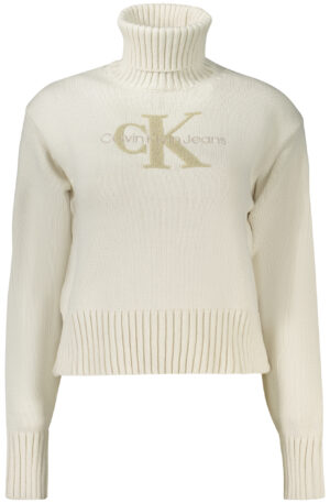 CALVIN KLEIN MAGLIONE DONNA BIANCO