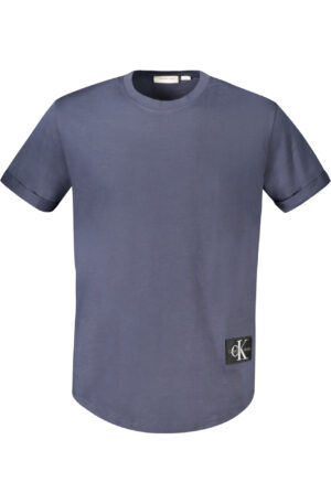 CALVIN KLEIN T-SHIRT MANICHE CORTE UOMO BLU