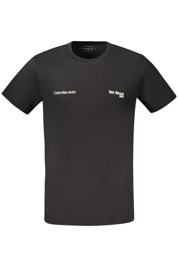 CALVIN KLEIN T-SHIRT MANICHE CORTE UOMO NERO