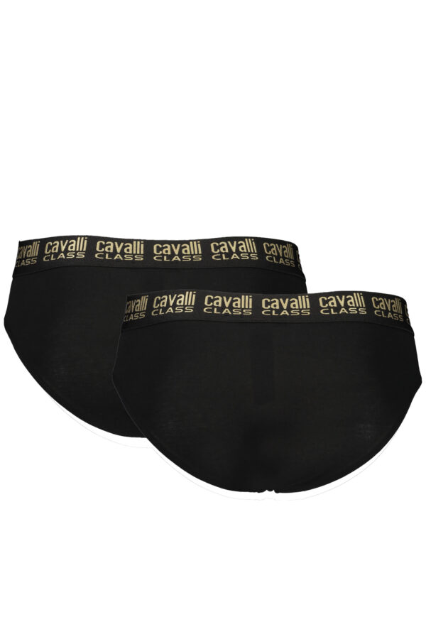 CAVALLI CLASS SLIP UOMO NERO - immagine 2