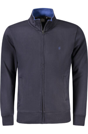 COVERI MOVING FELPA CON ZIP UOMO BLU