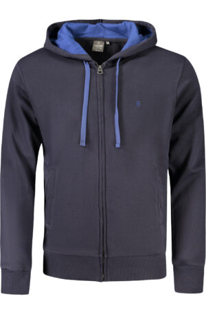 COVERI MOVING FELPA CON ZIP UOMO BLU