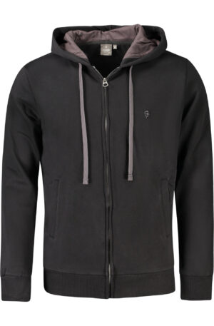 COVERI MOVING FELPA CON ZIP UOMO NERO