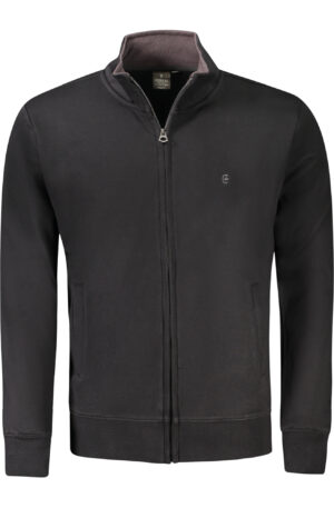COVERI MOVING FELPA CON ZIP UOMO NERO