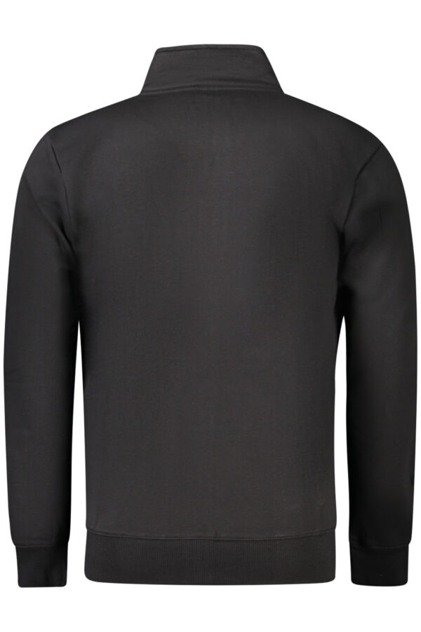 COVERI MOVING FELPA CON ZIP UOMO NERO - immagine 2