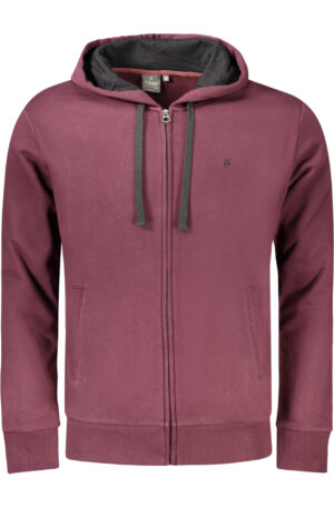 COVERI MOVING FELPA CON ZIP UOMO ROSSO