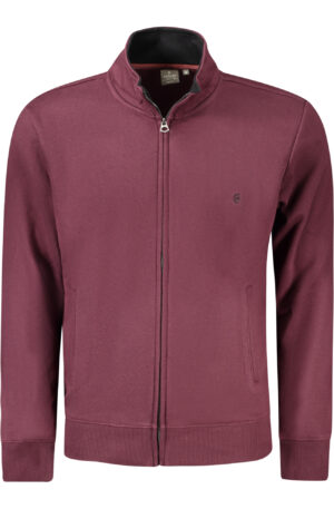 COVERI MOVING FELPA CON ZIP UOMO ROSSO