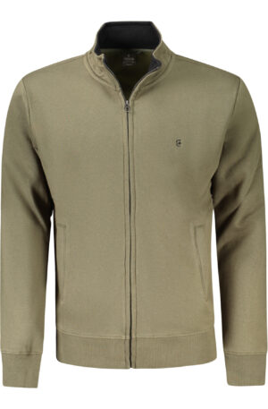 COVERI MOVING FELPA CON ZIP UOMO VERDE