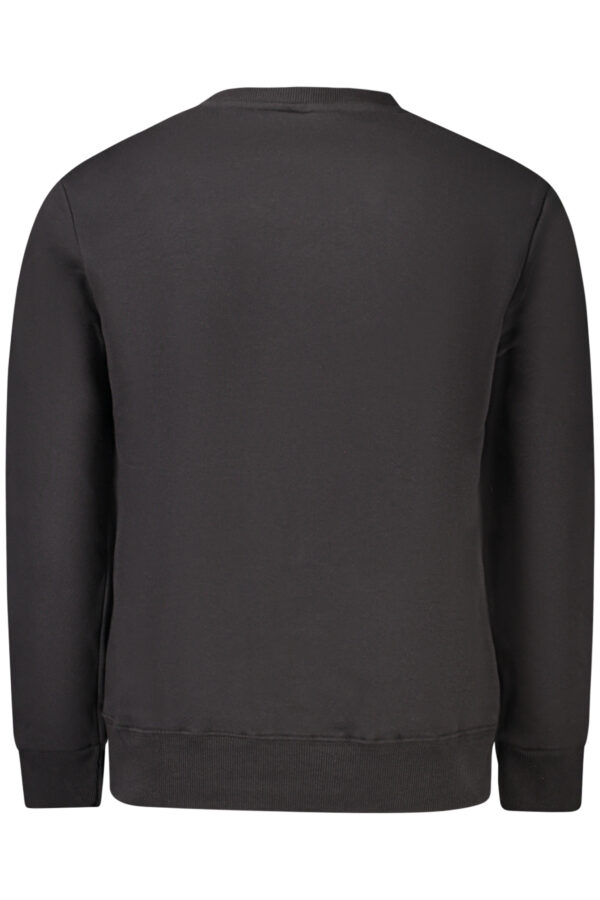 COVERI MOVING FELPA SENZA ZIP UOMO NERO - immagine 2