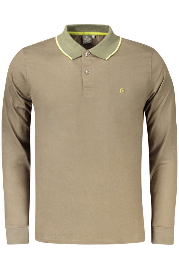 COVERI MOVING POLO MANICHE LUNGHE UOMO VERDE