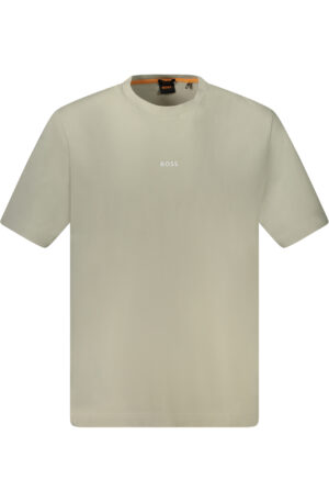 HUGO BOSS T-SHIRT MANICHE CORTE UOMO BEIGE